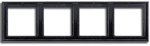 Рамка универсальная Jung LS990 4-м. черный картинка